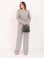 Conjunto Bia Moletinho Cinza
