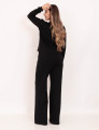 Conjunto Bia Moletinho Preto