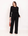 Conjunto Bia Moletinho Preto