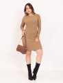 Vestido Jordana Tricot Castor