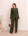 Conjunto Bia Moletinho Verde