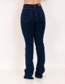 Calça Bootcut Jeans Escuro