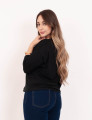 Blusa Malha 7/8 Preto