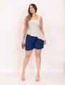 Blusa Assimétrica Bojo Azul