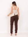 Blusa Assimétrica Bojo Bege