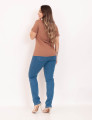 T-Shirt Silkada Urso Marrom
