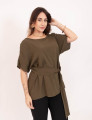 Blusa Viscose Faixa Verde