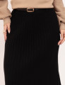 Saia Catharine Tricot Preto