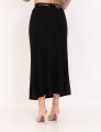 Saia Catharine Tricot Preto