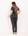 Blusa Ritz Polo Grafite