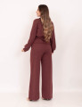 Blusa Paola Moletinho Vinho