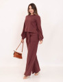 Blusa Paola Moletinho Vinho